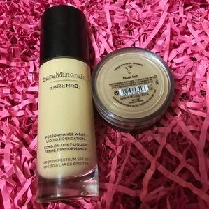 bareminerals Barepro Foundation & Faux Tan